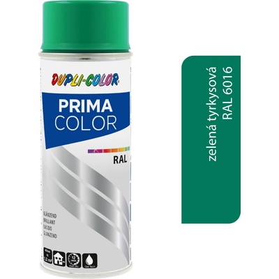 Dupli-color Prima RAL6016 zelená tyrkysová lesk 400 ml