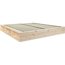 KARUP ZIGGY BED natural pine přírodní + 2 x tatami