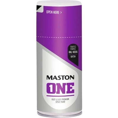 Maston one lak v spreji Satin RAL4006 150 ml purpurový