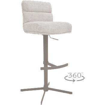 Carmen Бар стол vandra - крем 02