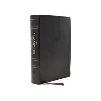 Image 1 of Nkjv, MacArthur Study Bible, 2nd Edition, Leathersoft, Black, Indexed, Comfort Print: Unleashing God's Truth One Verse at a Time | John F. Macarthur