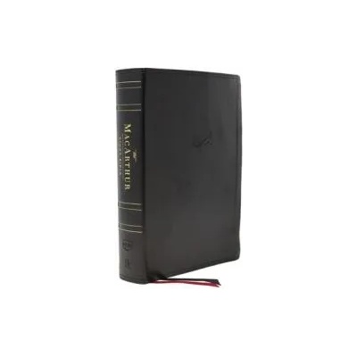 Nkjv, MacArthur Study Bible, 2nd Edition, Leathersoft, Black, Indexed, Comfort Print: Unleashing God's Truth One Verse at a Time | John F. Macarthur