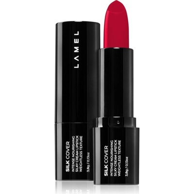 Lamel Silk Cover krémová rtěnka se saténovým finišem №408 3,8 g