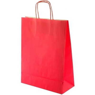 Store papierová taška, červená