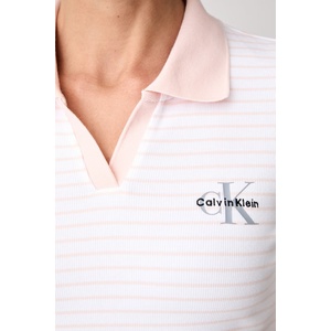 Calvin Klein Jeans тениска с яка дамска (LV047F835G)