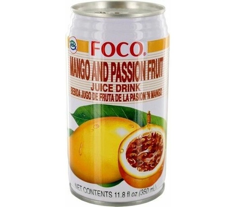 Foco Mango & Passion Fruit 350 ml