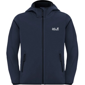 Jack Wolfskin Детско софтшел яке Jack Wolfskin Kid's Fourwinds Jacket Softshell jacket - Midnight Sky - размер 104 (EU) (703-5261-0912)