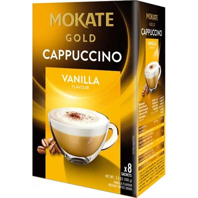 Mokate Instantní káva Cappuccino Gold Vanilka 100 g