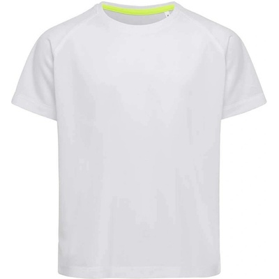 Stedman Active 140 Raglan Crew neck tričko detské biela