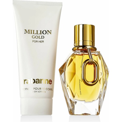 Rabanne Million Gold Rabanne Million Gold For Her EDP plniteľná 50 ml + parfumované telové mlieko 100 ml