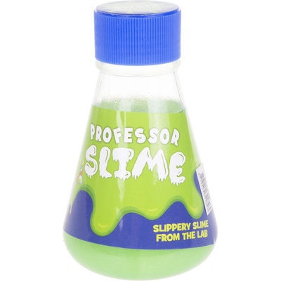 Professor Slime sliz s kovovým leskom v laboratórnej fľaši