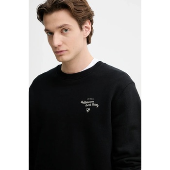 Les Deux Памучен суичър Les Deux в черно с принт LDM200182 (LDM200182)