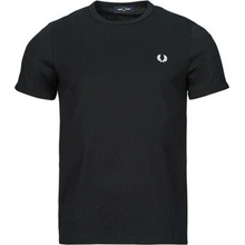 Fred Perry tričko s krátkym rukávom Ringer čierne