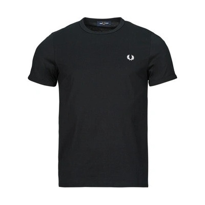 Fred Perry tričko s krátkym rukávom Ringer čierne