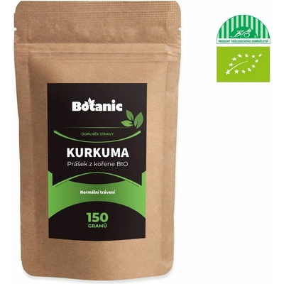 Botanic Kurkuma prášok z kořene Bio 150 g