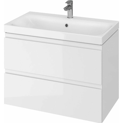 Cersanit Moduo SET, súprava skrinka 80x45x57 cm + umývadlo 80cm, biela lesklá, S801-221-DSM
