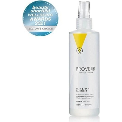 Proverb Skin & Gym Sanitizer dezinfekční sprej na ruce 250 ml
