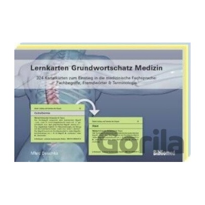 Lernkarten Grundwortschatz Medizin Marc Deschka