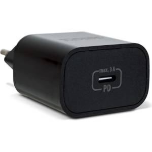 Delight USB Type-C PD20W Бързо зарядно устройство Черно 55040BK (55040BK)