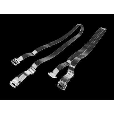 Prima-obchod Ramínka silikonová šíře 10 mm s plastovým zapínáním, barva transparent – Sleviste.cz