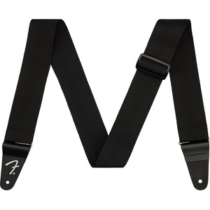 FENDER Колан за китара черен Polypro Strap Black by Fender