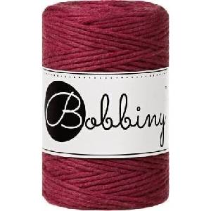 Bobbiny Macrame Cord 1, 5 mm 100 m Wine Red юта (MD-E072)