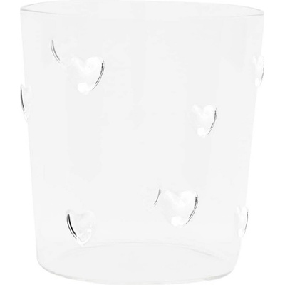 Bastion Collection s Sklenice Hearts , čirá barva, sklo 300 ml