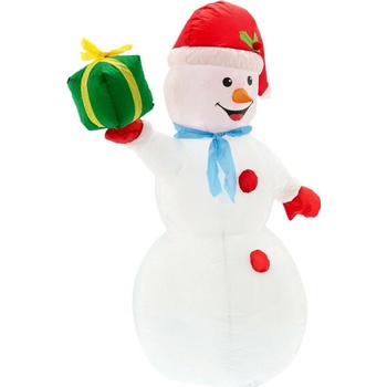 Aga Nafukovací LED snehuliak 120 cm