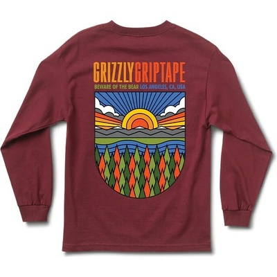 Grizzly tričko sun Valley LS Tee