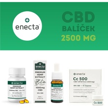 Enecta CBD Konopný balíček - 2500 mg