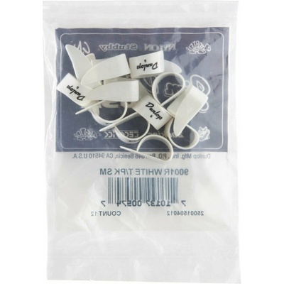 Dunlop 9001R WHITE SMALL THUMBPICKS