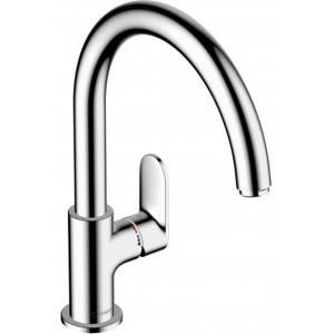 Hansgrohe Кухненски смесител Hansgrohe Vernis Blend M35 210 с едноръкохватков механизъм и 1 струя (71870000)