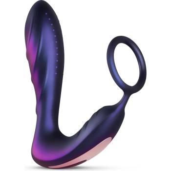 Image 1 of Hueman Black Hole Anal Vibrator with Cockring