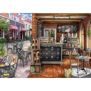 Ravensburger - Puzzle Lovely cafe 1000 - 1 000 piese