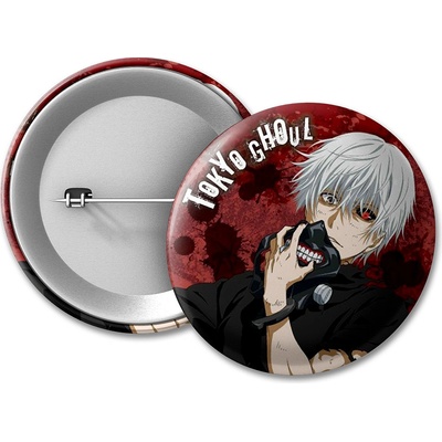 Tokyo Ghoul placka Bloody Ghoul 50 mm