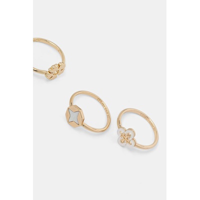 Tory Burch Пръстени Tory Burch Clover (3 броя) (168080.700)
