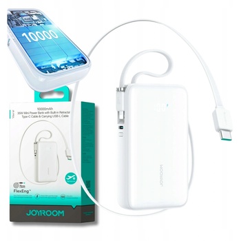 Image 1 of JOYROOM JR-PR2L Power Bank 10000mAh 35W с вграден кабел (6956116762308)
