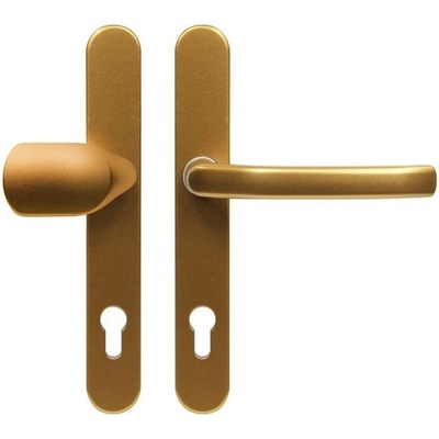 Richter Dveřní kování pro plastové dveře Czech RHD.0030.92.F4, bronz – Zboží Mobilmania