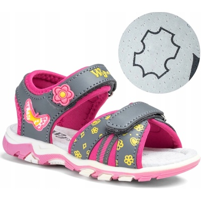 Wojtylko 1S23727F šedo ružové