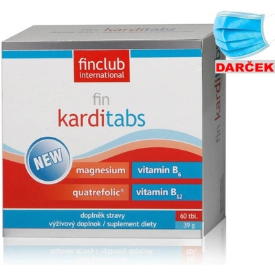 Finclub fin Karditabs NEW 60 tabliet