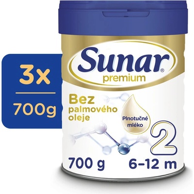 Sunar 2 Premium 3 x 700 g