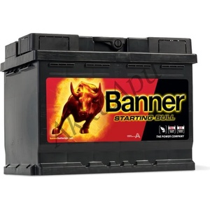 Banner Starting Bull 62Ah 510A right+ (562 19)