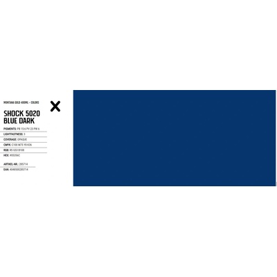 Montana Spray MONTANA GOLD 400ml SH5020 Blue Dark