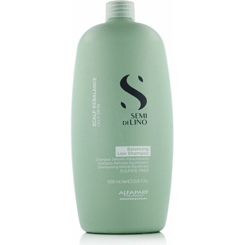 Alfaparf milano Semi Di Lino Balancing Low Shampoo šampon pro mastné vlasy a pokožku hlavy 1000 ml