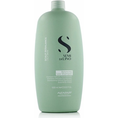 Alfaparf milano Semi Di Lino Balancing Low Shampoo šampon pro mastné vlasy a pokožku hlavy 1000 ml