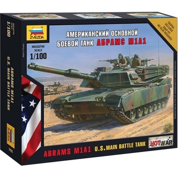 Zvezda Abrams A1M1 1:100