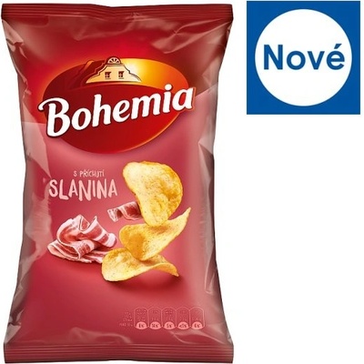 Bohemia Chips s příchutí slanina 130 g