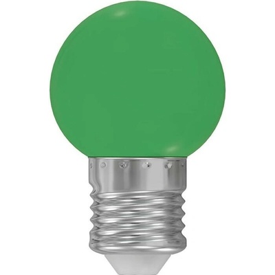Spectrum LED žiarovka 1W GREEN E27