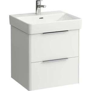 Laufen Base - Шкаф за мивка, 52x52x44 см, 2 чекмеджета, бял мат H4021721102601 (H4021721102601)