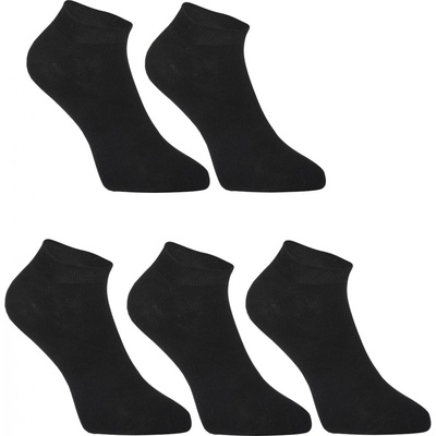 Styx 5PACK ponožky nízké bambusové 5HBN960 černé